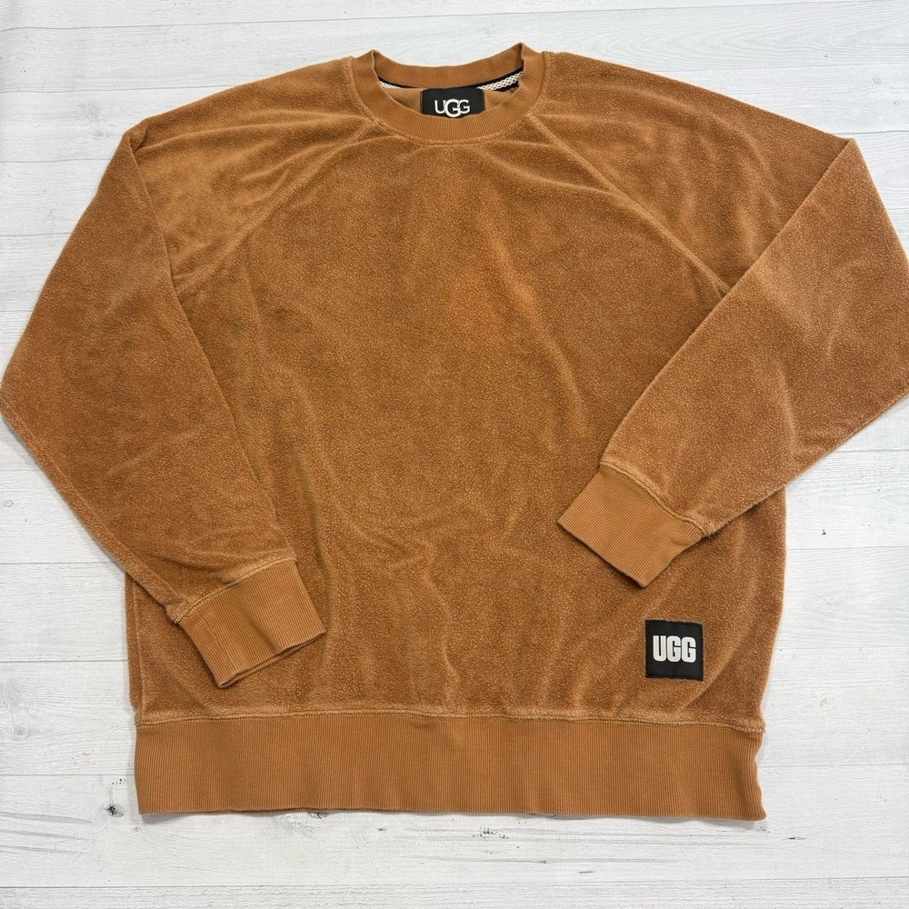 UGG Kamryn Crewneck brown tan men's size medium